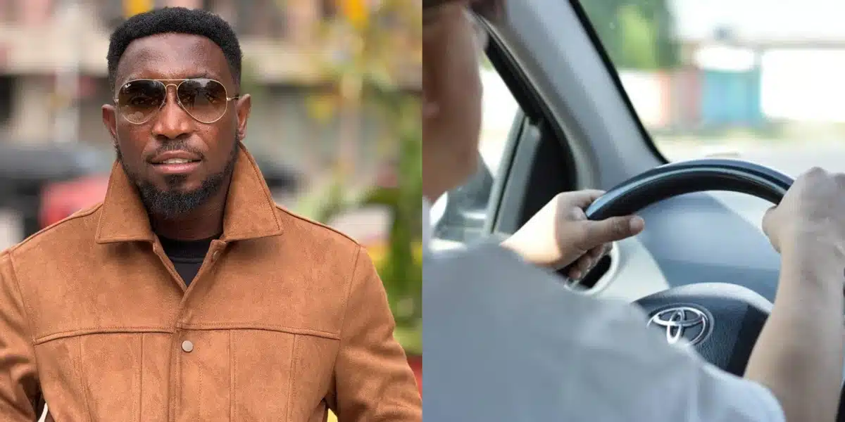 “It’s the audacity for me” — Netizens react as Timi Dakolo recounts his experience with driver who does not drive women