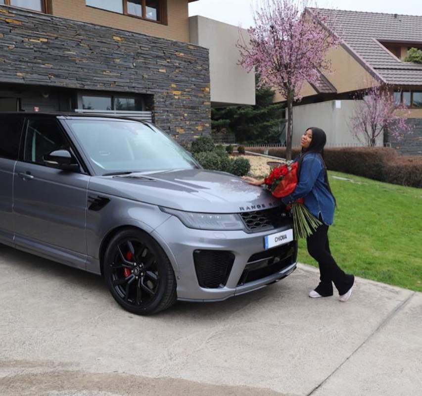 Kenneth Omeruo gifts wife Range Rover as birthday gift (Video)