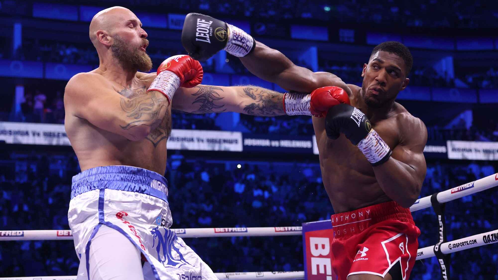 Robert Helenius fails drug test carried out before fight with Anthony Joshua