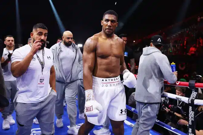 Anthony Joshua eyes world title clash with Croatian Filip Hrgovic after Wilder's loss