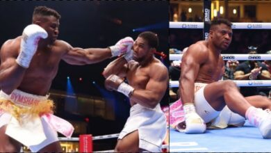 Ngannou breaks silence following defeat to Anthony Joshua