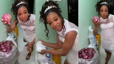 Nigerian bride with first-class degree rejects bag of onions, salt as bride price, demands 2 refineries, 4 oil wells